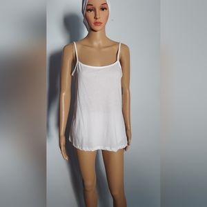 Versatile Comfort: JB PLS Cami Tank in White 1X - A Stylish Wardrobe Essential